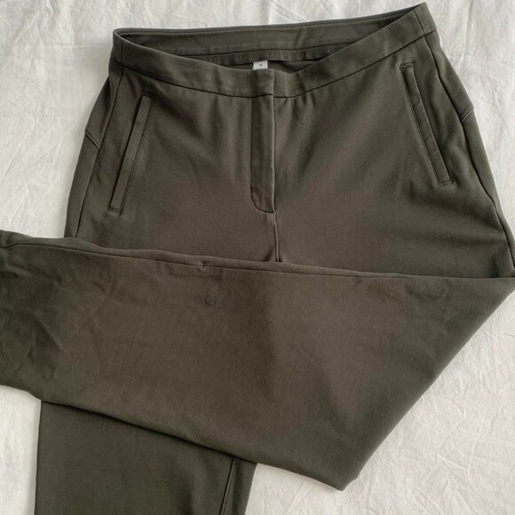 On the Move Pant, Dark Olive dress pants - Picture 1 of 5